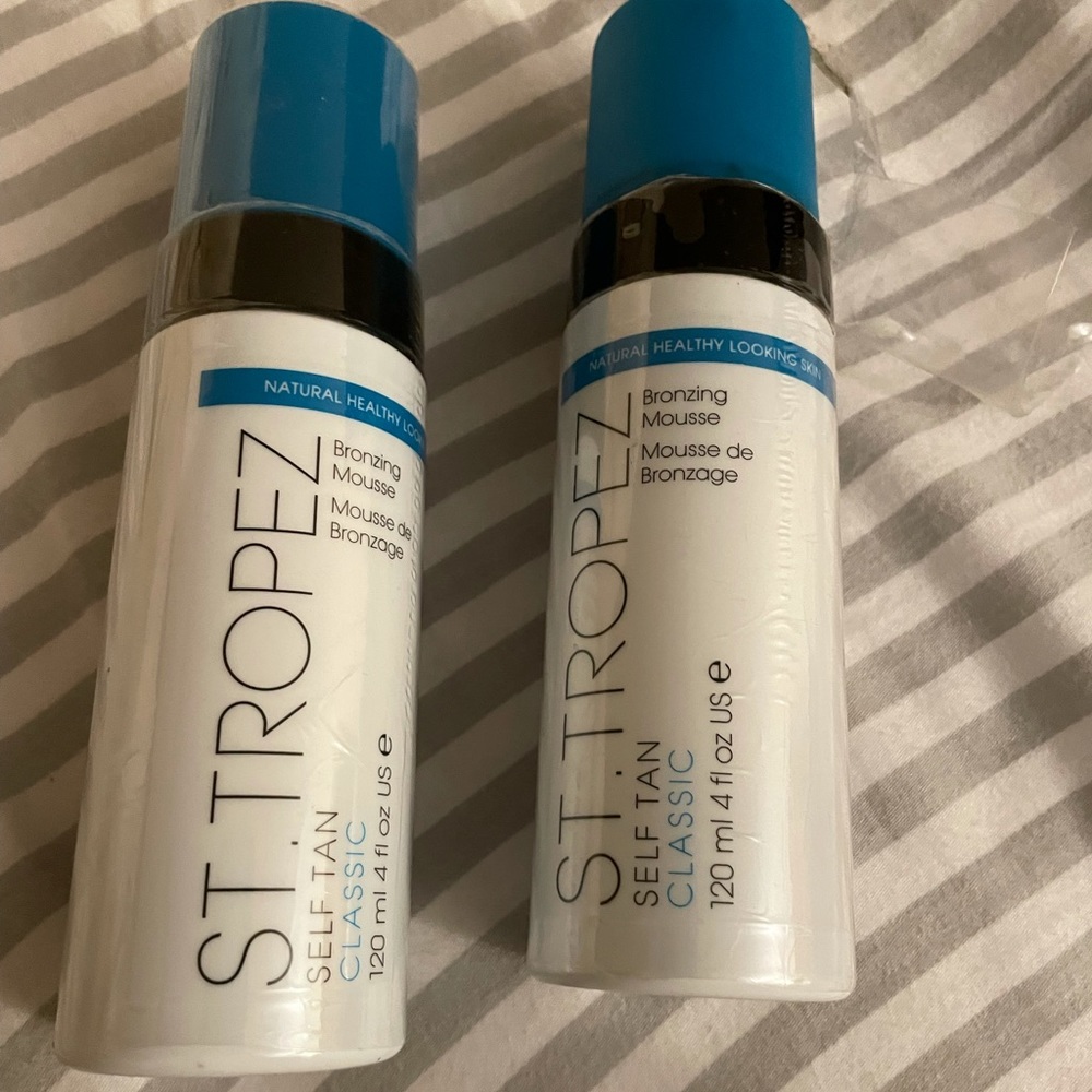 Set of 2 St. Tropez classic tanning mousse 4oz each new